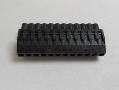 WEIDMULLER 1553710000 Terminal Block Plug 12 Position 5.08mm .200" Pitch - Image 1 of 4