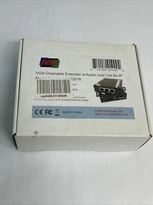 NEW VGA Chainable Extender with Audio Over Cat5e-IP Transmitter - Picture 1 of 13