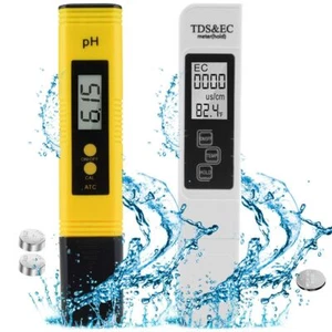 PH Messgerät, Digital TDS/EC Temperature Meter, Tragbar mit LCD - Bild 1 von 2