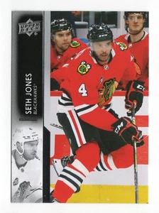 Seth Jones 542 2021-22 Upper Deck Chicago Blackhawks Card - Picture 1 of 1