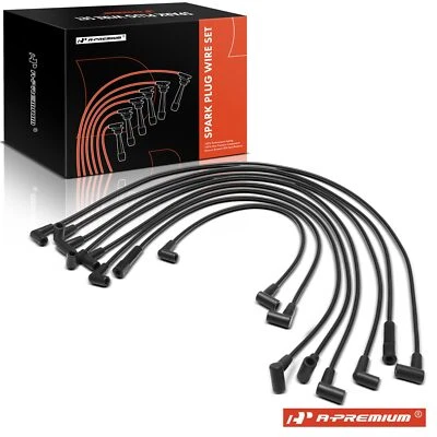 Juego de 8 cables de bujía A-Premium para Chevy Malibu Impala Camaro Caprice Buick Foto 1 de 4