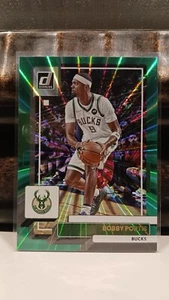 2022-23 Panini Donruss #56 Bobby Portis Green Laser Holo Foil Milwaukee Bucks  - Bild 1 von 2