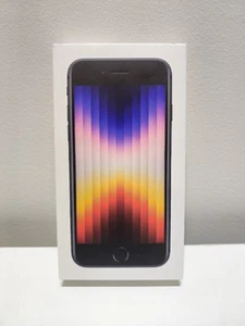 Verizon Apple iPhone SE (3rd Gen) 4.7" 64GB, Prepaid, Midnight Black - SEALED - Picture 1 of 5