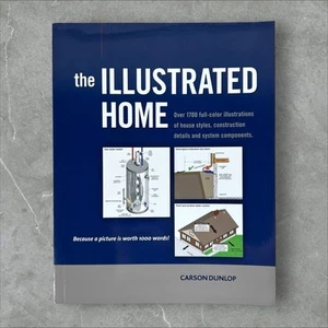 The Illustrated Home by Carson Dunlop 2015 Paperback Book Full-Color Inspection - Picture 1 of 11