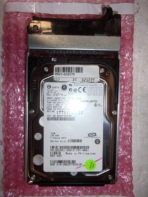 Fujitsu MAX3073NC CA06560-B20300DL Hard Drive 3.5" 73GB SCSI 80 pin - Image 1 of 4
