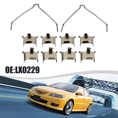 Rear Brake Pad Kit Brake Maintenance 1091166 LX0229 Metal Rear Brake Pad - Image 1 of 4