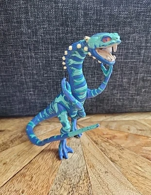 Figura de dinosaurio de colección Playmates 1994 Primal Rage Vertigo Blue Atari Games Foto 1 de 4