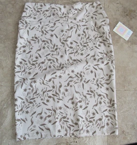 NUEVO Mujer Talla L, Falda Lularoe Cassie Grande, Beige - Imagen 1 de 2