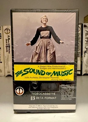 THE SOUND OF MUSIC - 1978 Magnetic Video - Sealed Betamax - Like VHS - RARE - Image 1 of 4