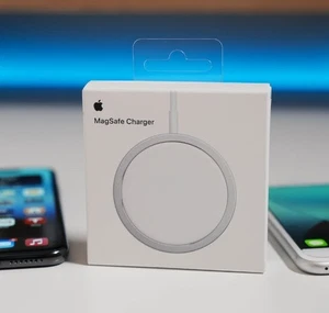 Original Magsafe Magnetic Fast Wireless Charger For iPhone 17 16 15 14 13 12 11 - Picture 1 of 8