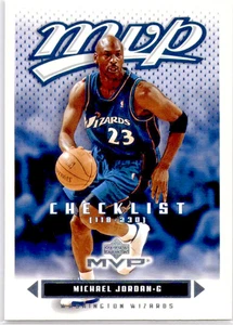 Michael Jordan 2003-04 Upper Deck MVP Lista de verificación NBA Chicago Bulls - Imagen 1 de 4