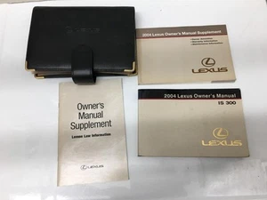 2004 Lexus Model IS 300 Sedan Wagon Owner Owner's Manual User Guide Book 3.0L - Picture 1 of 7