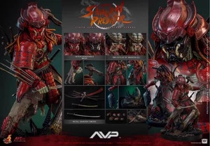 Anime Hot Toys AC06B Alien vs. Predator AVP Akaoni Samurai Predator versión especial - Imagen 1 de 24