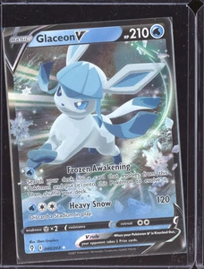 Glaceon V 2021 Pokemon Evolving Skies Holo Rare V 040/203 - Picture 1 of 2