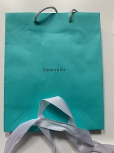Tiffany & Co Geschenktüte & Band - 25 x 20,5 x 10 cm - Bild 1 von 4