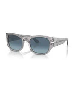 Persol 0PO3308S 309/Q8 Transparent Grey/Azure Blue Gradient Unisex Sunglasses - Picture 1 of 3
