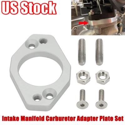 For Kawasaki Jet Ski 650 750 KEIHIN TO MIKUNI Intake Manifold Carb Adapter Plate - Image 1 of 4
