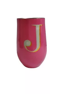 New "J" Stainless Steel Tumbler - Picture 1 of 4