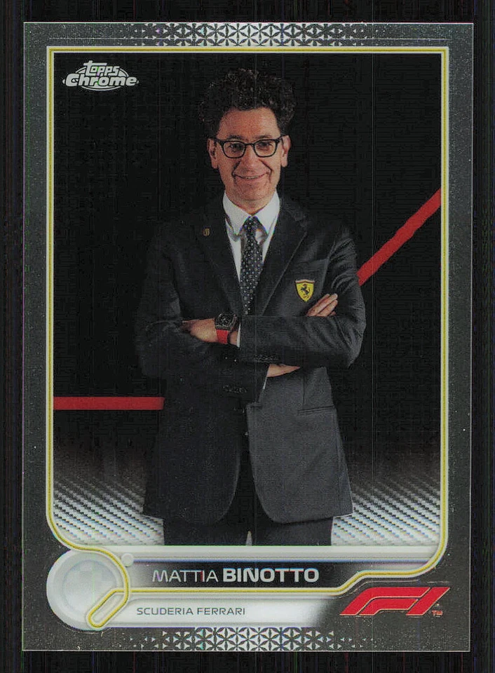 2022 Topps Chrome Formula 1 #103 Mattia Binotto CREW - Image 1 of 2