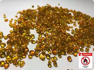Honeycomb Gold Polished Rubble | Non-Tempered for Landscaping & Art Projects - Picture 1 of 2