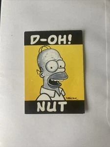 2001 Inkworks The Simpsons Mania D-oh Nut Homer Robbie Conal Galerie Karte #64 - Bild 1 von 2