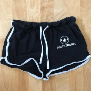 Just Strong Black Shorts, Size SX - Picture 1 of 7