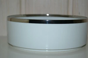 Luxus-Sieger by Fürstenberg Porzellan-White Platinum-Glatt-Schale/Schüssel-Selte - Bild 1 von 6