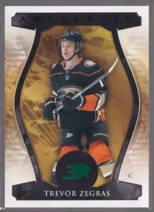 2023-24 Hockey Upper Deck Artifacts Wood Polychrome #116 Trevor Zegras 50/65 - Picture 1 of 3