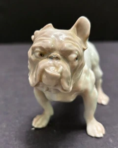 B&G BULLDOGGE FIGUR 1676 Vintage Dahl Jensen Bing & Grondahl Bull Dog 4,5x3,3 - Bild 1 von 16