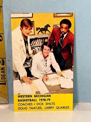 1978-79 University of Western Michigan Basketball Schedule EXMT 🔥 - Image 1 of 2