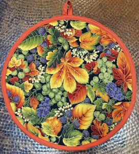 Fall~Large Tortilla Warmer 14 Inch ~ Burrito Size Warmer WOW! - Picture 1 of 5