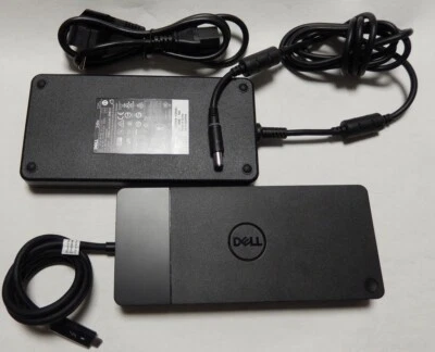 Dell WD19TBS Thunderbolt USB-C Dock, Dockingstation + Original Dell 240W. Netzt. - Bild 1 von 2