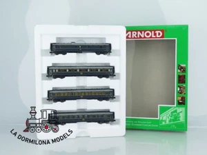 JT994 Escala N - ARNOLD HN4022 SET 4 COCHES PULLMAN de la C.I.W.L. RENFE - OVP - Photo 1/24