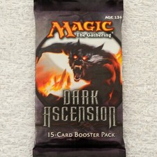 MTG: DARK ASCENSION Sealed Booster Pack from Box - Magic - Innistrad Block