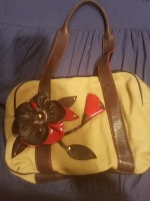 Auténtico bolso moschino adornado bronceado diseñador Foto 1 de 4