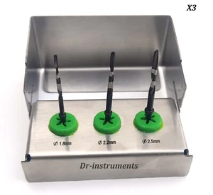Lend Mend Drills Kit 3 Pcs dental implant (3) Kit - Picture 1 of 1