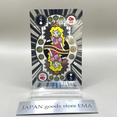 Peach Mario Club Nintendo Premium Mitgliedschaft Vorteil Japan 1 Spielkarte #Q - Bild 1 von 4