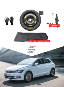 Ruotino di Scorta 16" per VW VOLKSWAGEN POLO con Cric 1,5T e Astuccio OMAGGIO - Bild 1 von 5