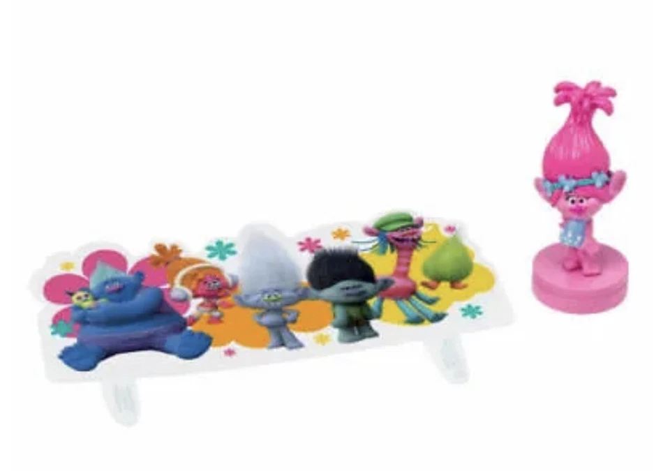 DecoPac on Top of The World's Best Cakes #8244 Trolls-Poppy-Show Me a Smile