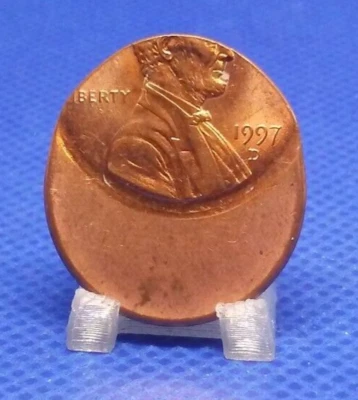 1997 D Lincoln Cent Off Center Error Full Date *Excellent Collector Coin* - Image 1 of 2