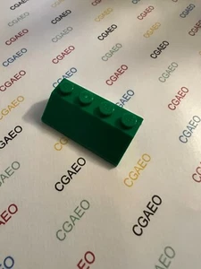 1 x Lego 3037 Slope 45 2 x 4 - GREEN - Imagen 1 de 1