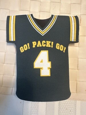 Green Bay Packers Licensed NFL Bottle Jersey  Koozie Football Beer huggie cooler - Image 1 of 2