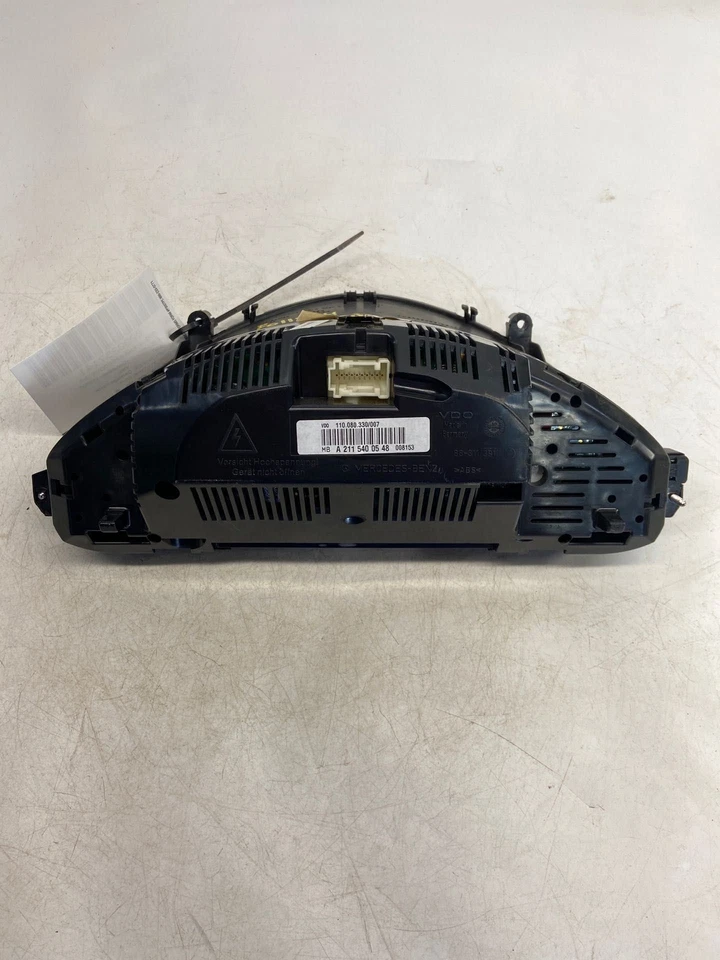 Used Speedometer Gauge fits: 2007 Mercedes-benz Mercedes e-class 211 Type cluste - Image 1 of 4