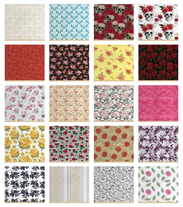 Ambesonne Rose Fabric by the Yard Decorative Upholstery Home Accents - Picture 1 of 164
