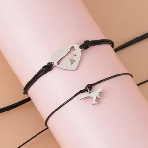 Juego de pulseras para padres e hijos Miss Niños Pulseras para niñas Dinosaurio a juego - Imagen 1 de 12