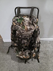 TIDEWE Zaino da Caccia Mimetico 5500Cu (90L) con Telaio, Copertura Antipioggia  - Foto 1 di 9