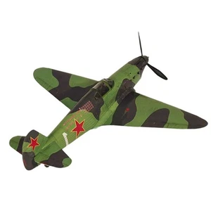 Assemble 1:35 Scale Soviet Yak 1 Fighter Aircraft Paper Model Miniature - Picture 1 of 5