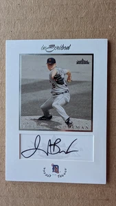 2004 Fleer inScribed JEREMY BONDERMAN AUTO AUTOGRAPH Card DETROIT TIGERS bb - Picture 1 of 2