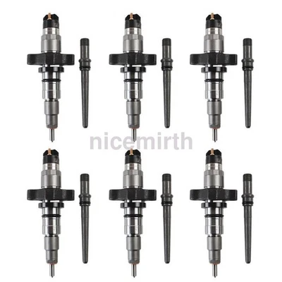 6× Diesel Fuel Injectors For Dodge Ram 2500 3500 5.9L Cummins 0445120238 - Изображение 1 из 4