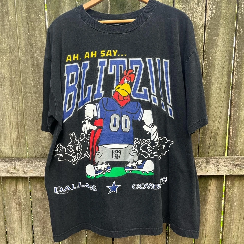 Camiseta Dallas Cowboys Looney Tunes vintage en tallas S a 5XL TT8112 Foto 1 de 1